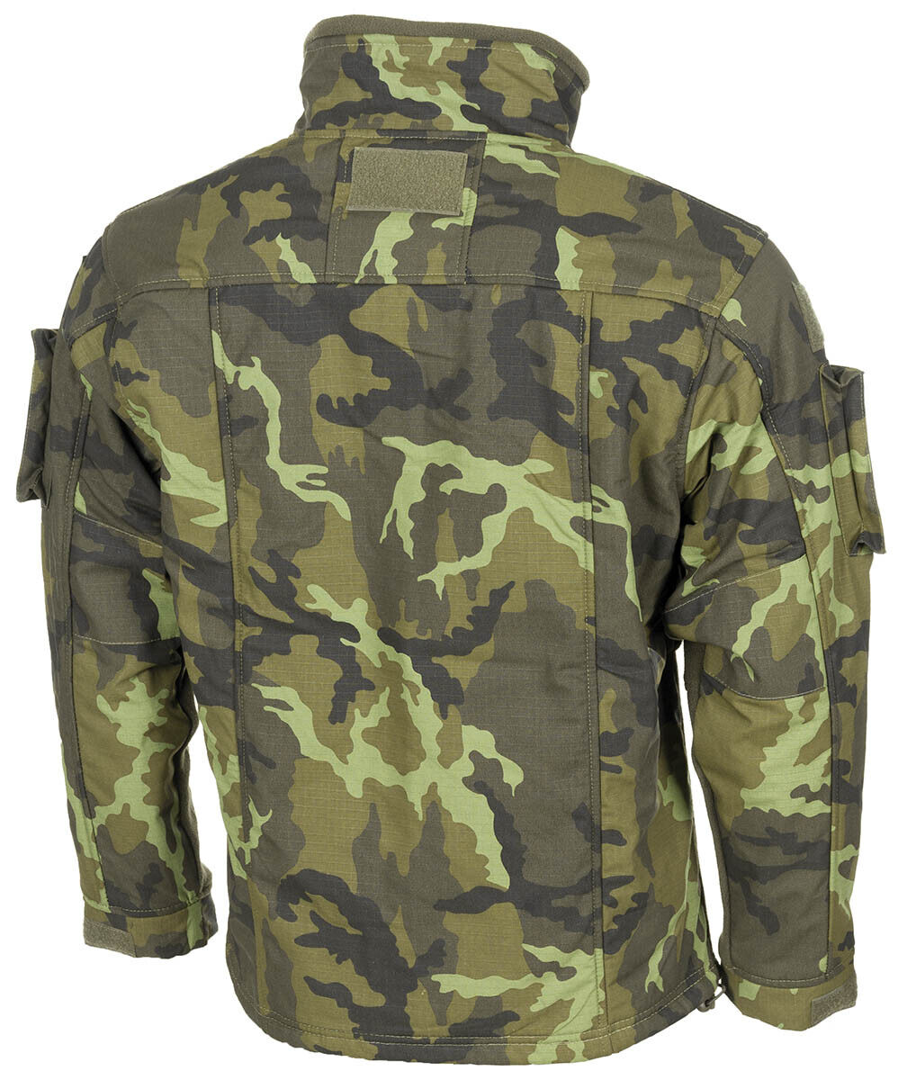 Army Jacket Combat Tactical Military Fleece SoftShell Breathable M 95 CZ camo