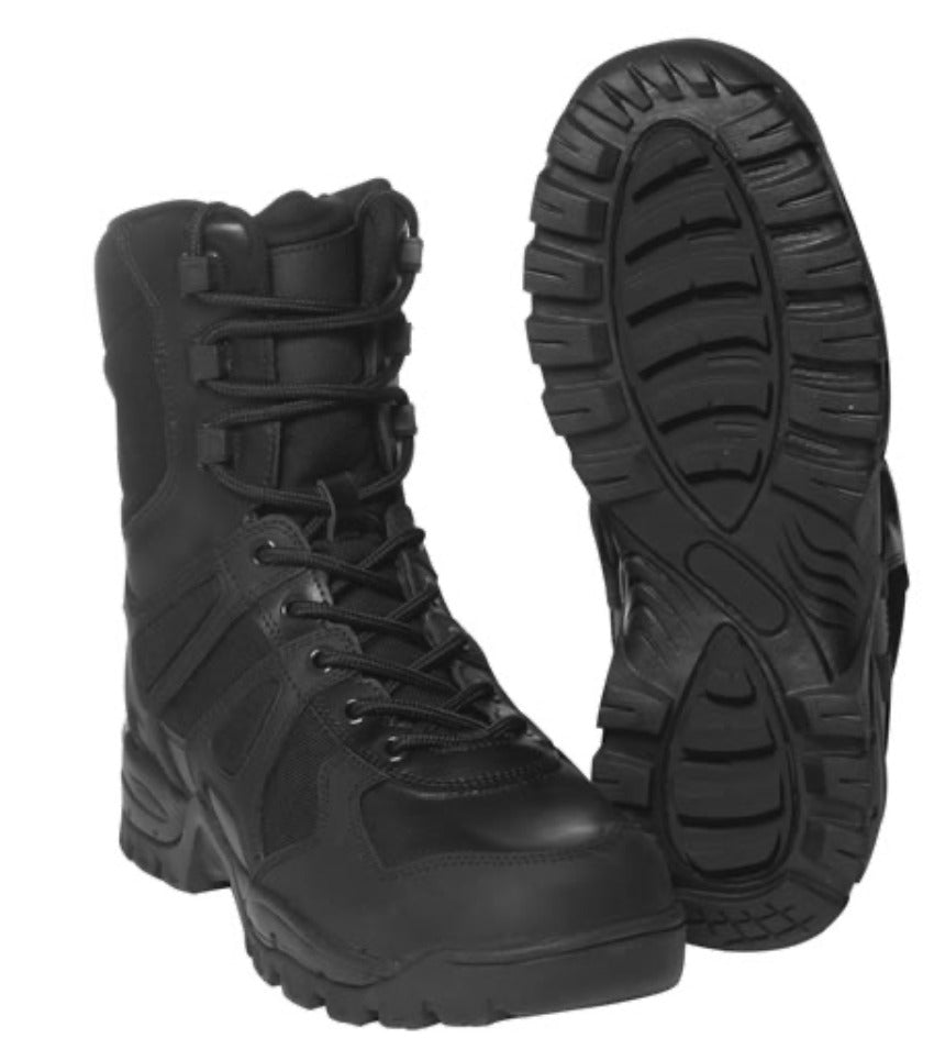 Army Tactical Boots Military Field Combat Boots Gen. 2 High-Quality Squad Black