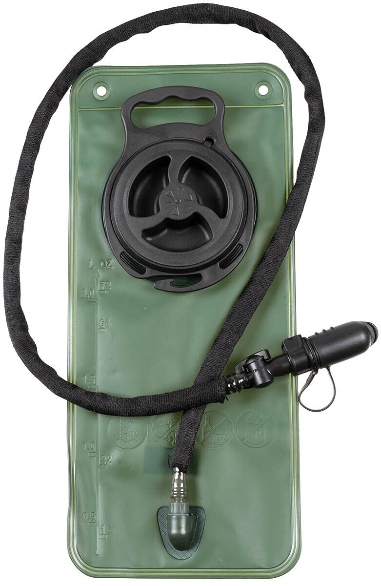 MFH TPU hydration bladder, 2.5 l, with screw cap and hose