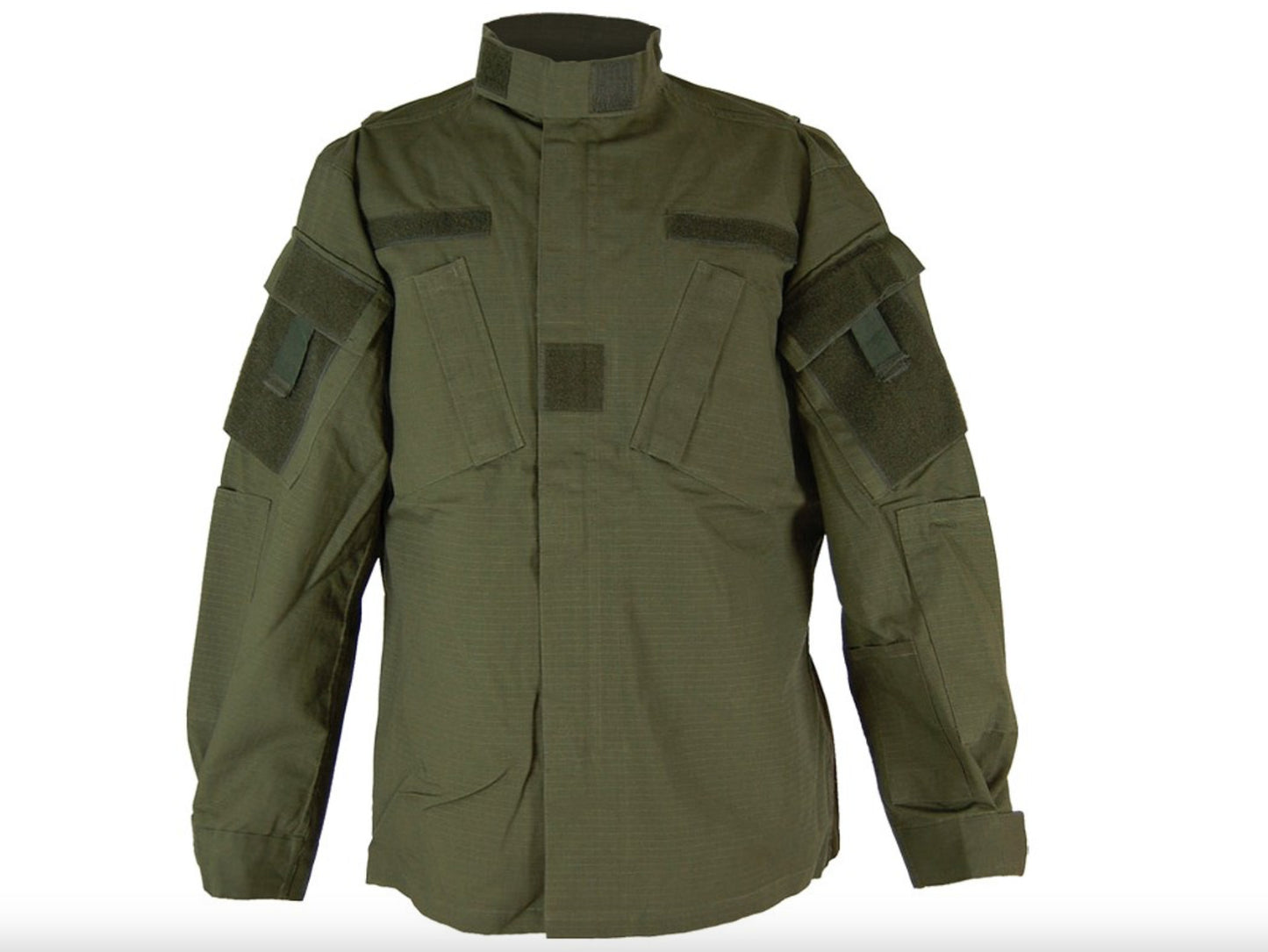 US Army Military Outdoor Light Field Jacket RipStop ACU Style OD Green