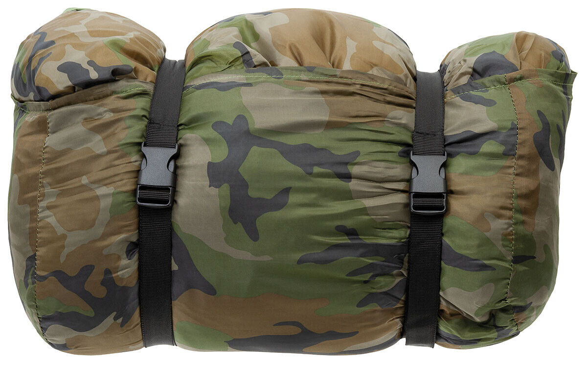 Israeli Pilot Sleeping Bag Woodland 2-Layer Filling -10?C to +15?C