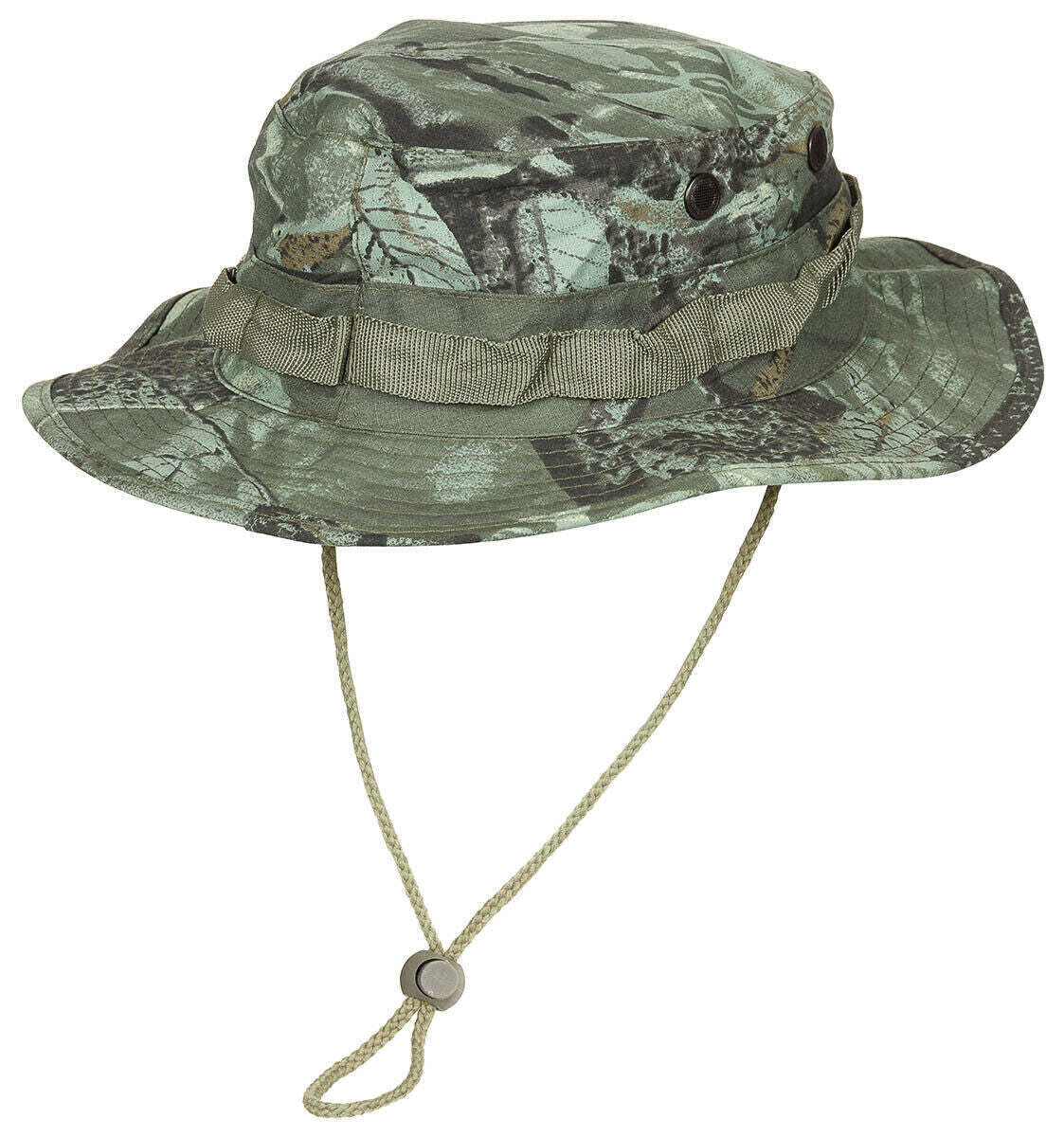 MFH Special Forces Short-Brim Ripstop Camo Army Bush Hat Jungle Military Green