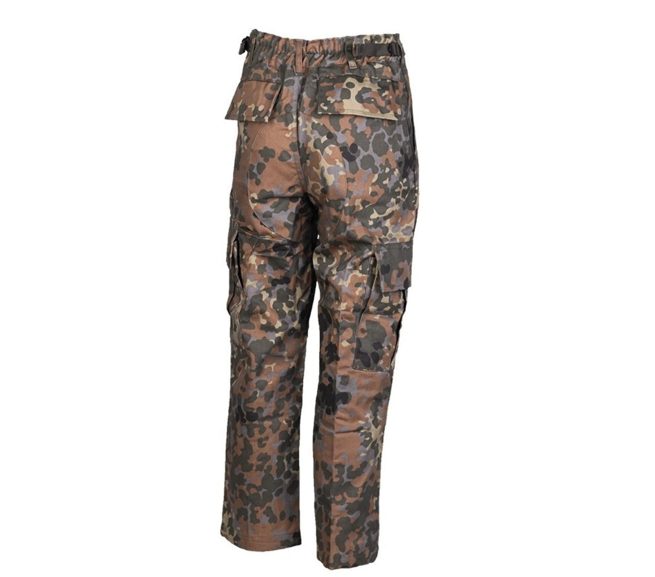 US Army BDU Style Outdoor Camping Trekking Kids Size Pants Trousers Flecktarn