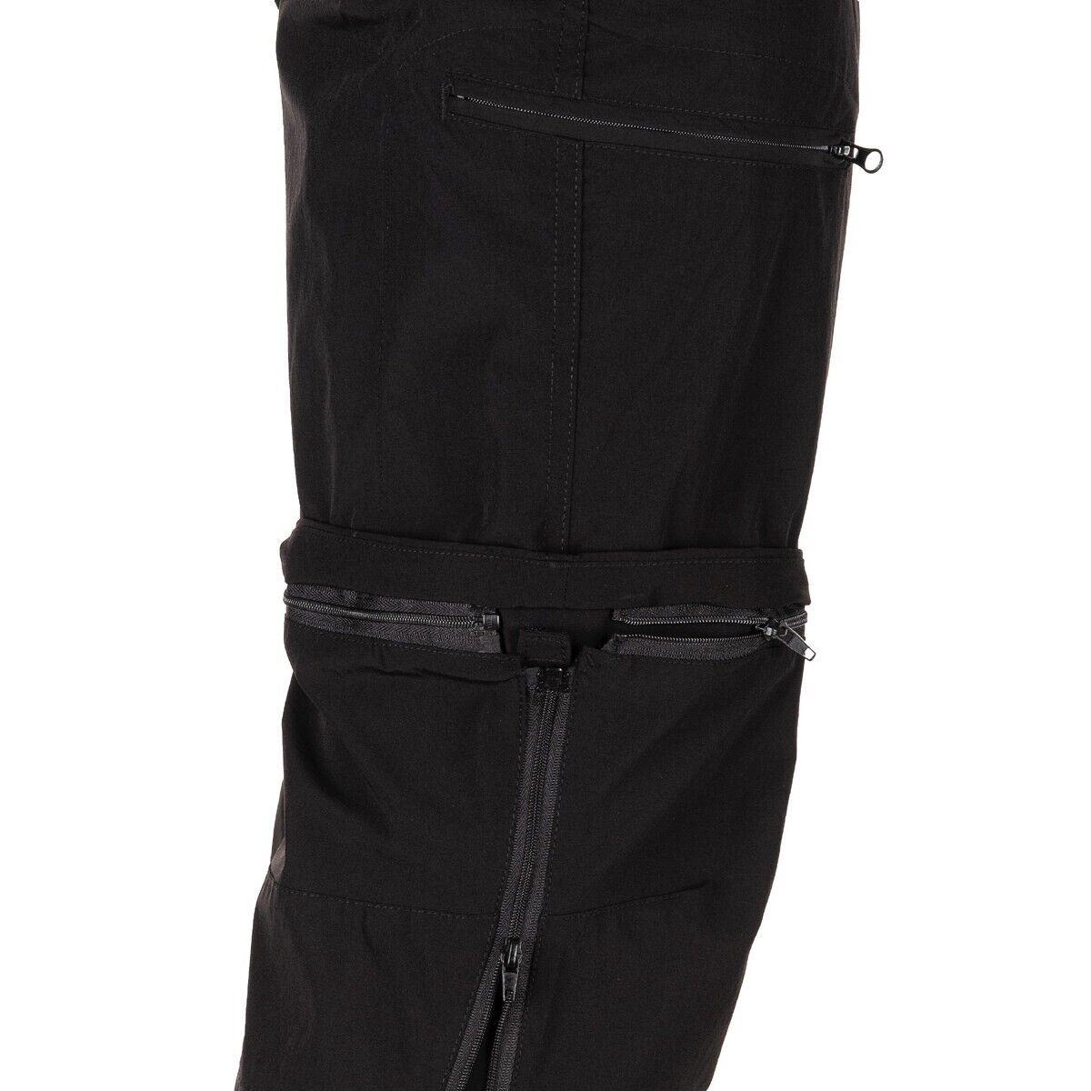 Fox Outdoor Pants Bermuda Men's Military Camping Trekking Rachel Black Zip