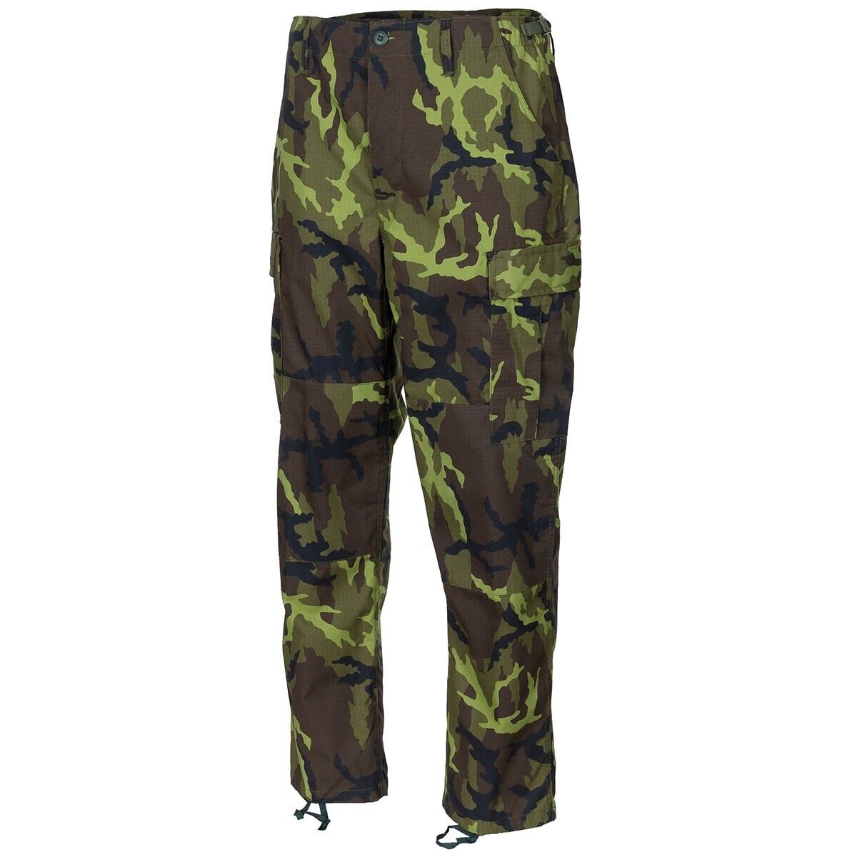 US Army Mens Tactical BDU Pants Military Combat Rip Stop Trousers M 95 CZ camo