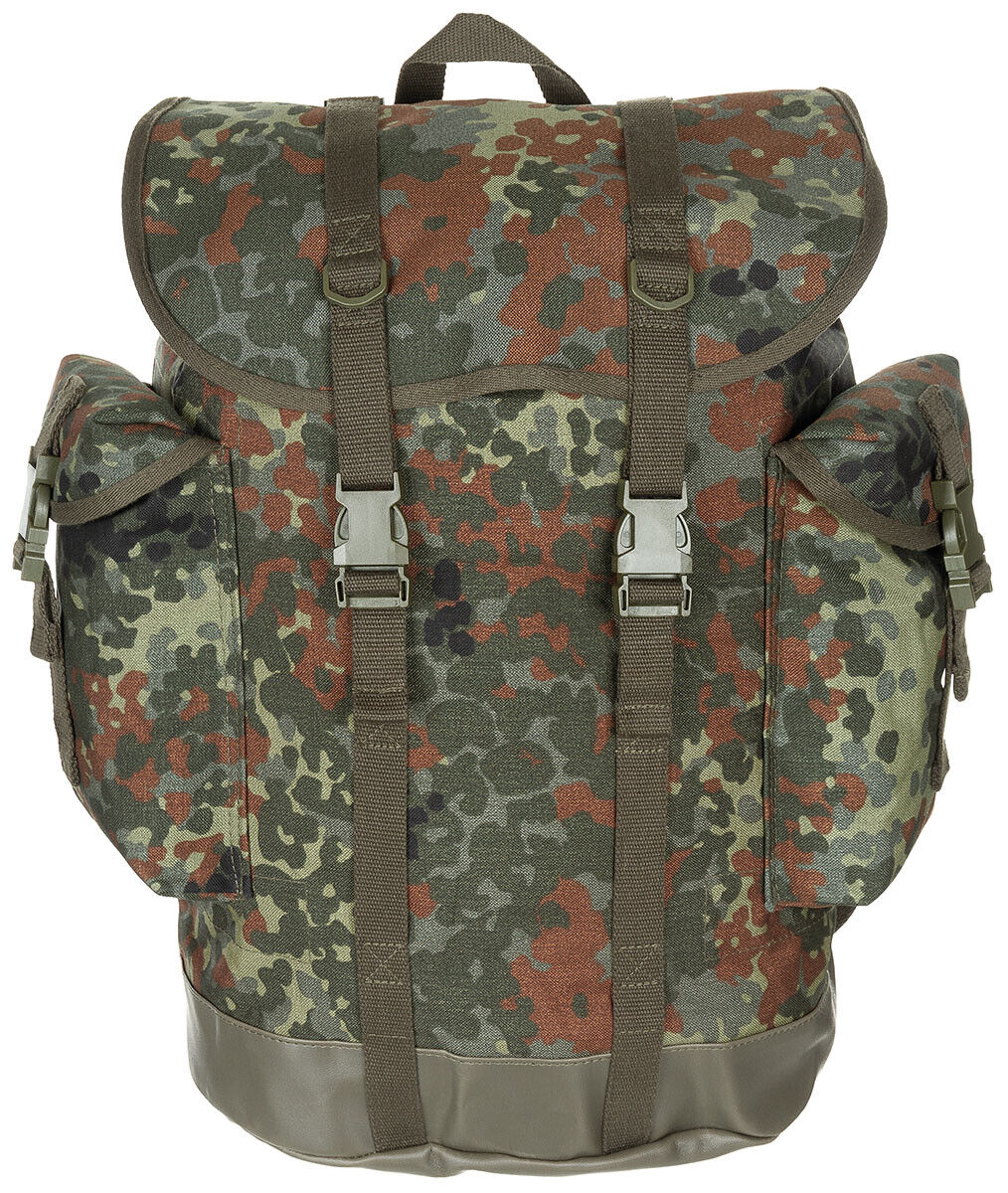 Bundeswehr Mountain Backpack Replica 30L Capacity Made of Original Material Camo