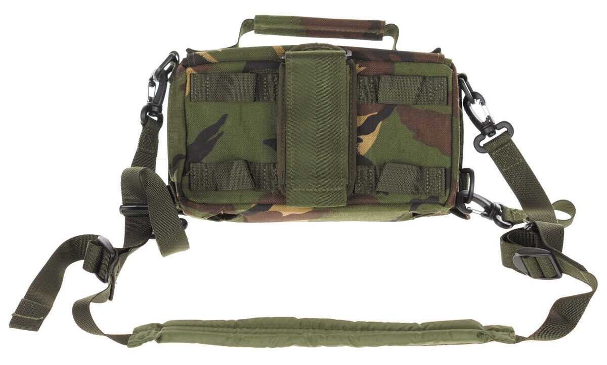Original British Army manpack data-terminal case in DPM camo
