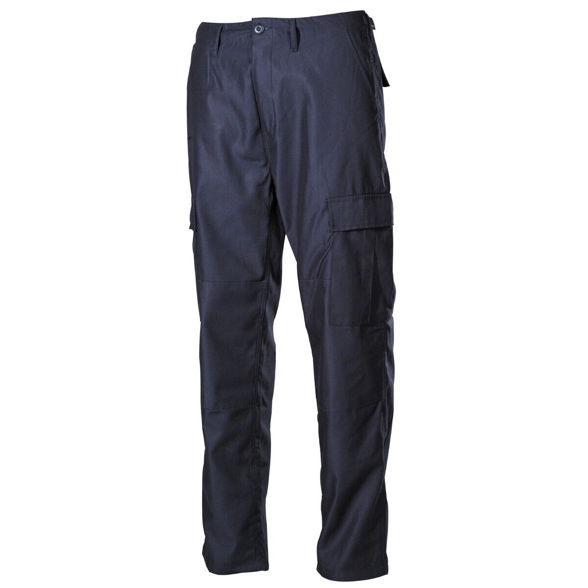Reinforced Combat Men's Trousers Pants Army Knees and Seat US BDU OD Blue MFH