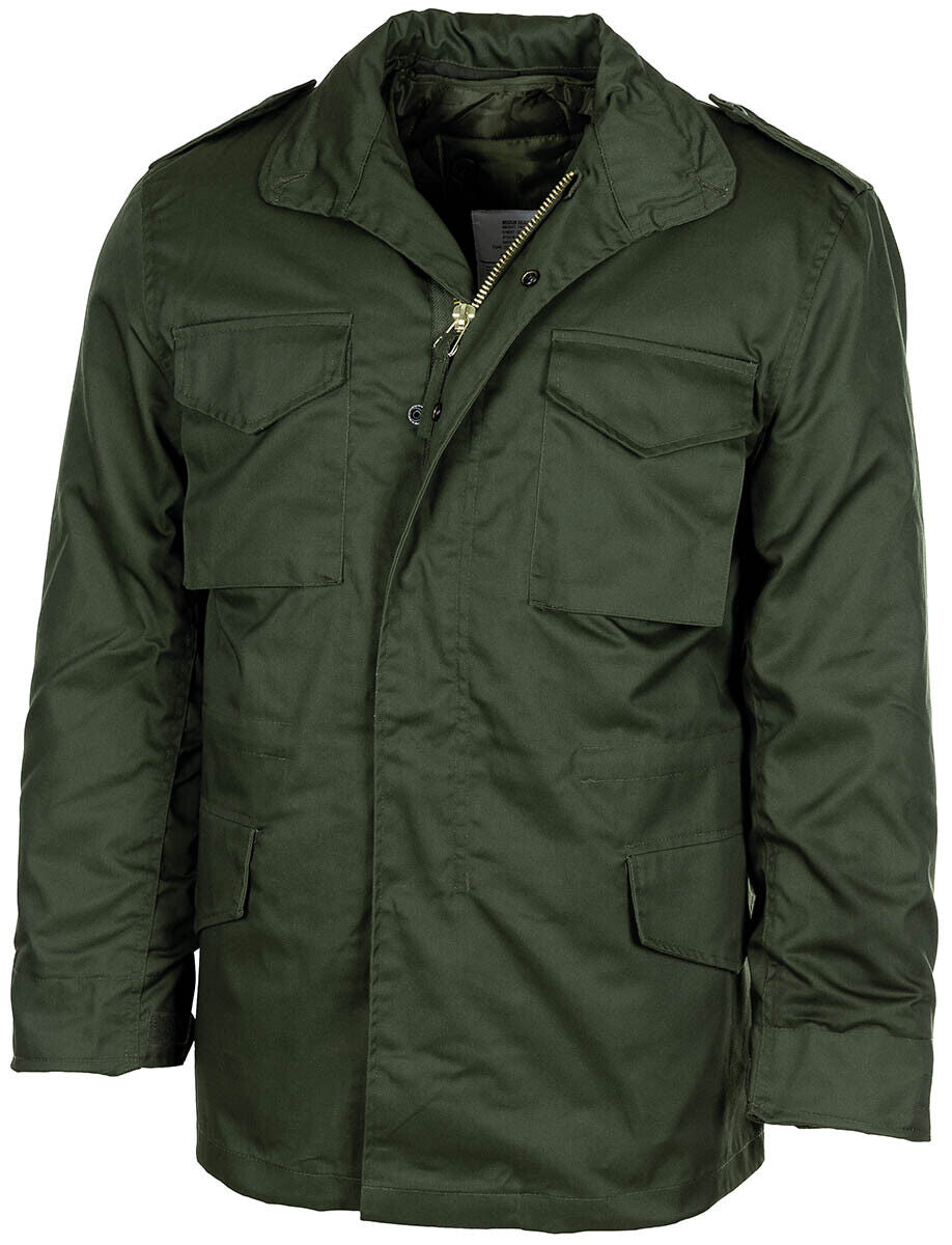M65 Jacket US Army Field Jacket OD Green Quilted Lining Military Classic Vintage