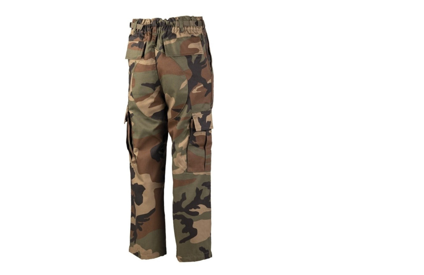 US Army BDU Style Outdoor Camping Trekking Kids Size Pants Trousers Woodland