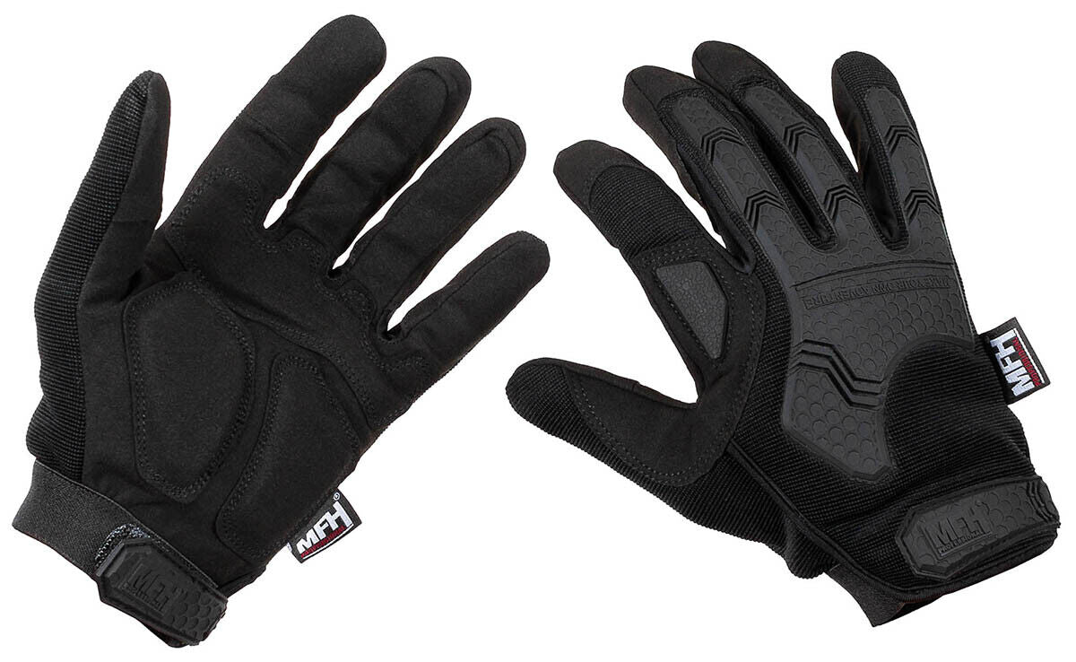 Gloves Tactical Breathable Army Military Lightweight Attack Black