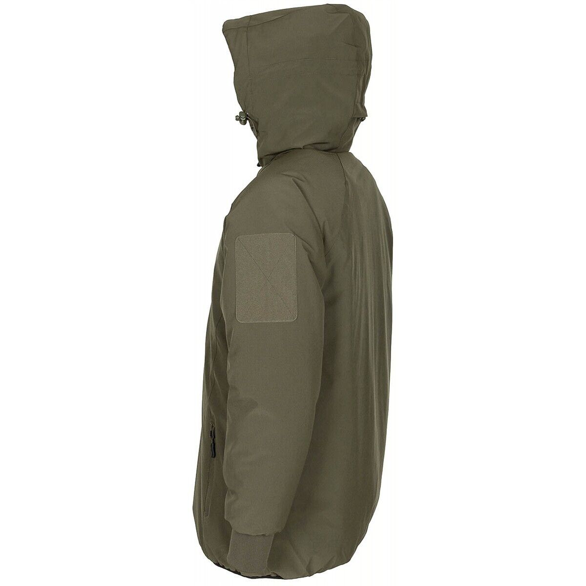 Reversible Thermal Outdoor Military Jacket OD Green/Black Military Outdoor Gear