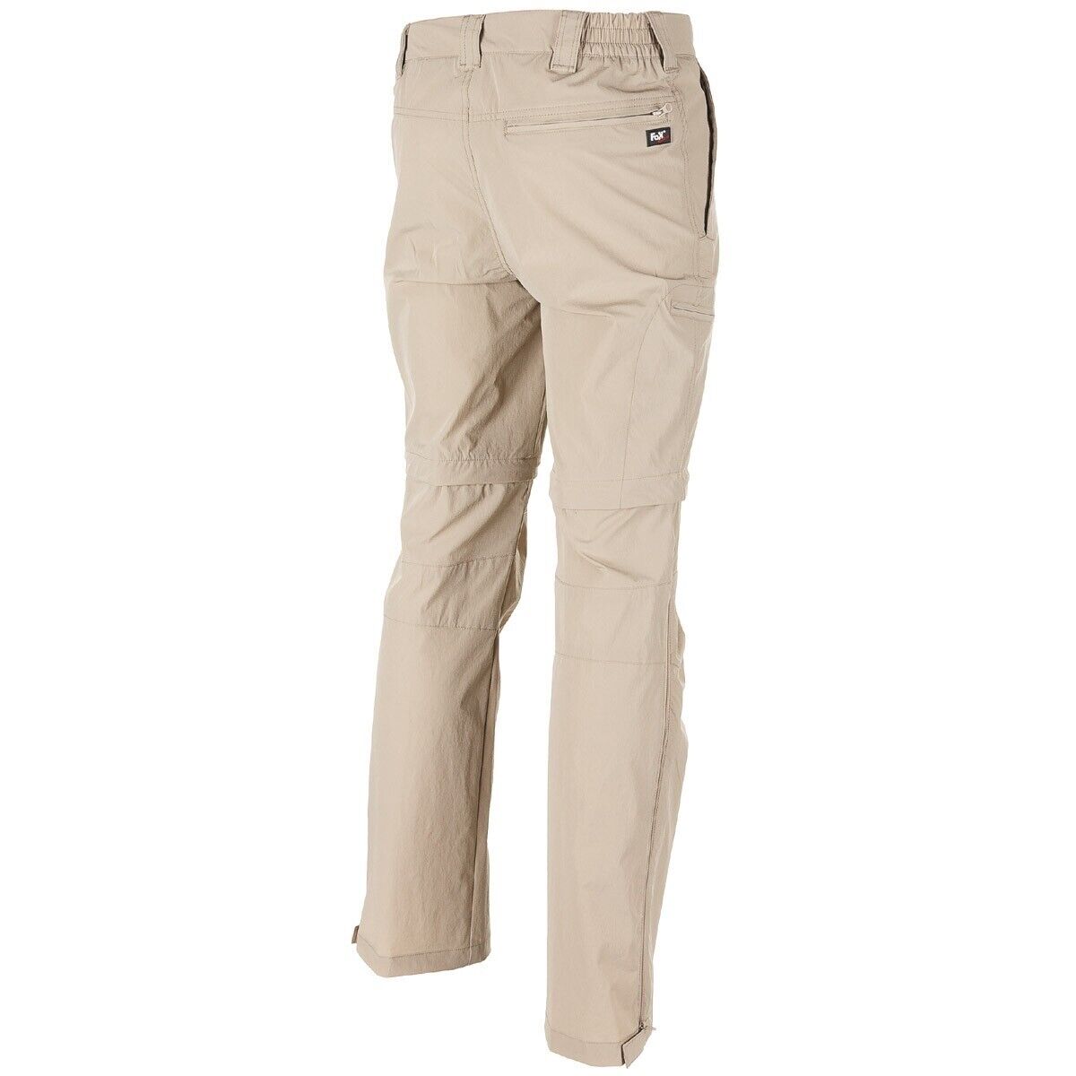 Fox Outdoor Pants Bermuda Men's Military Camping Trekking Rachel Khaki Zip