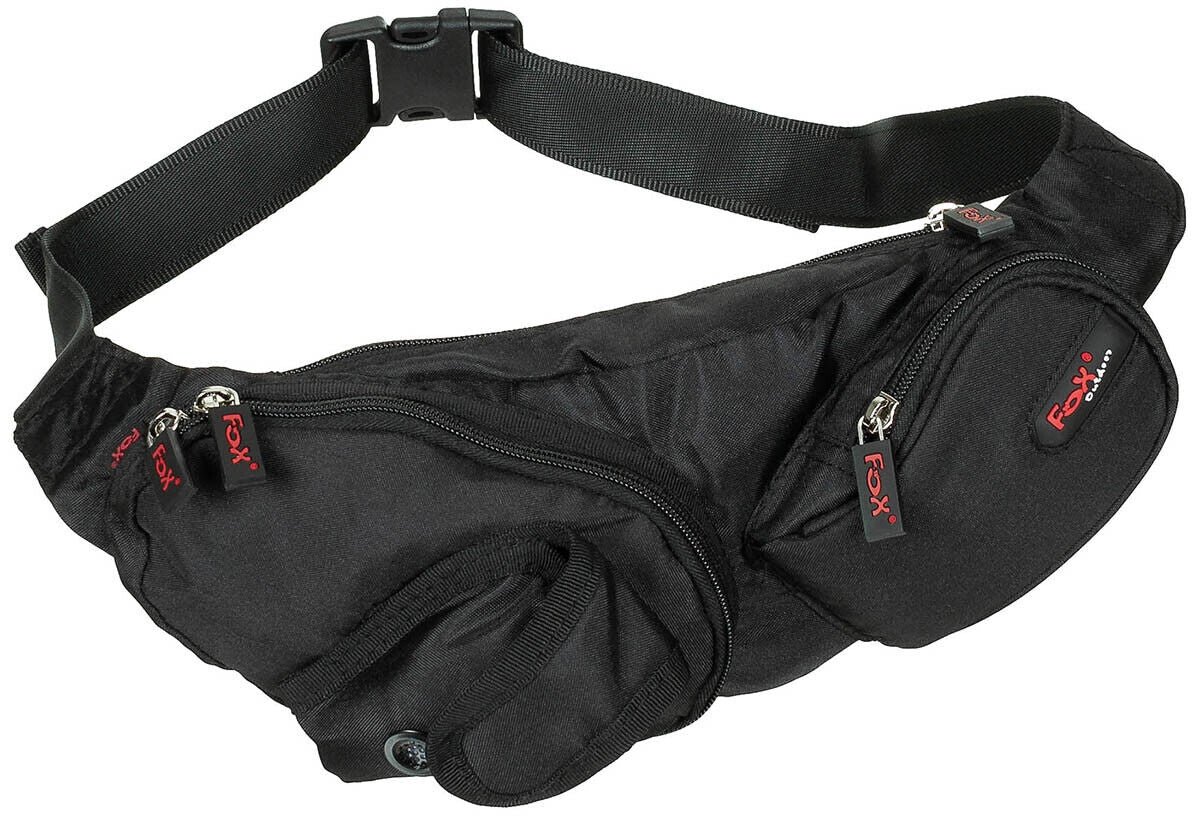 Waist Bag Security Military Army Combat Style Black