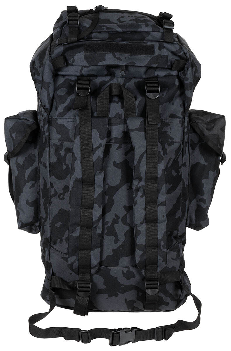 German Army 65L Combat Night Camo Backpack Bundewehr MFH Tactical Airsoft Mili