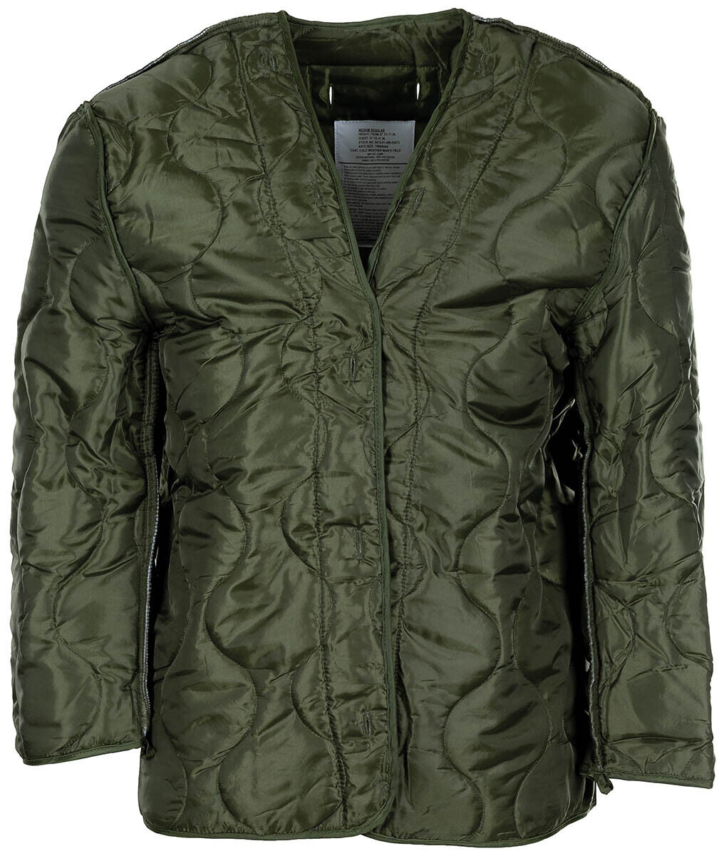 M65 Jacket US Army Field Jacket OD Green Quilted Lining Military Classic Vintage