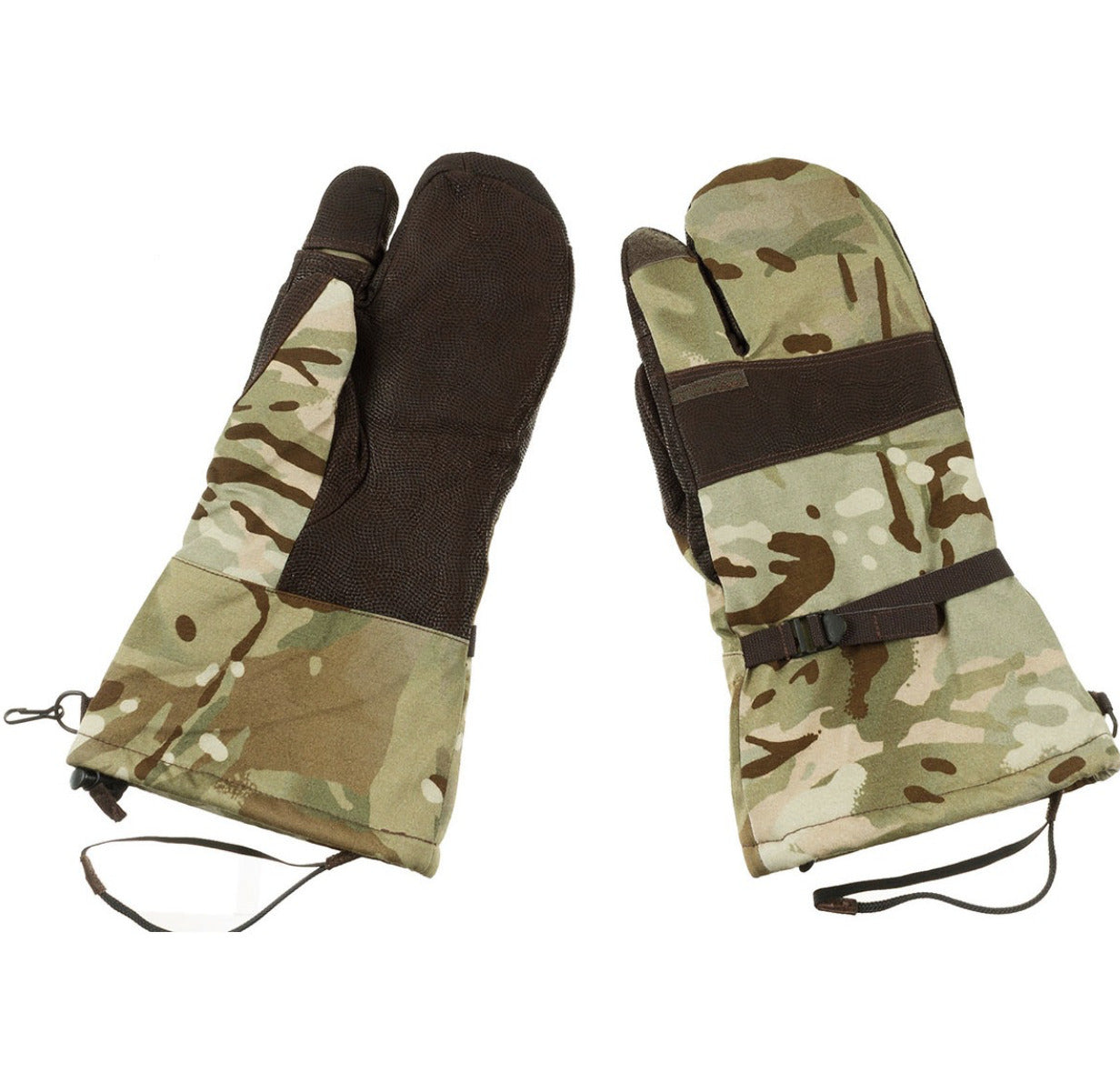 Original British Army GB Mittens MTP Camo Gore-tex Trigger Finger Waterproof