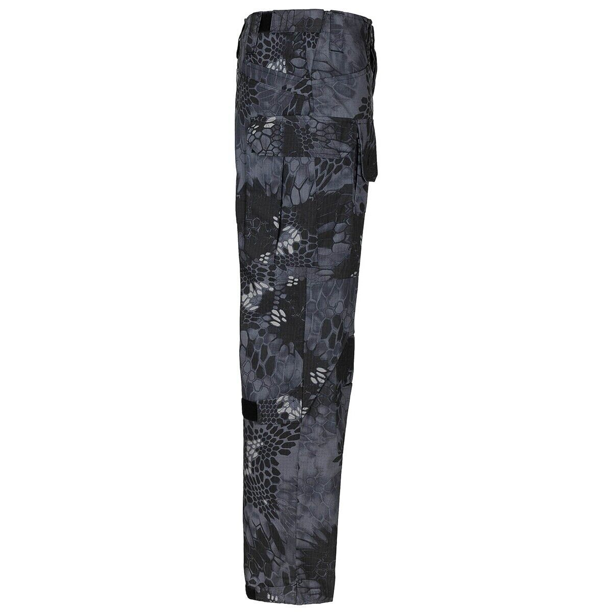 Military Combat Pants Mission Ny/Co Rip Stop Trousers Camo Snake black Camo