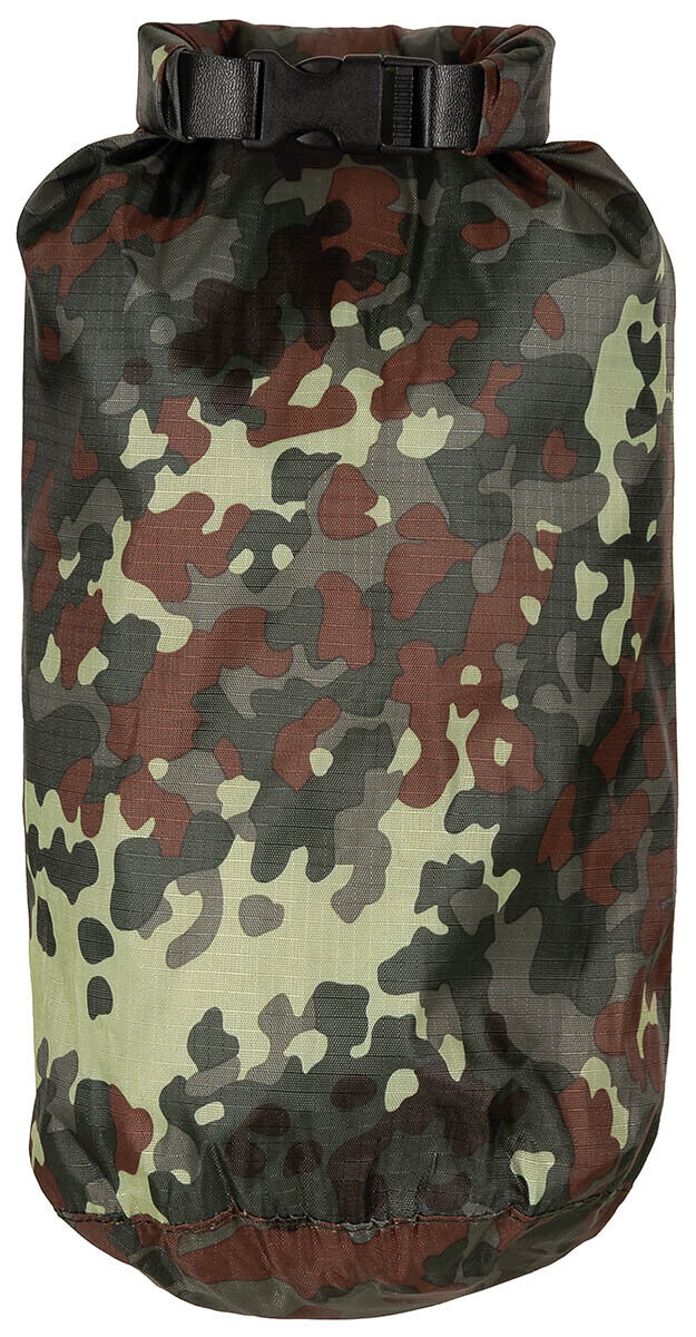 Pack sack Lightweight Transport Military Army Style Drybag BW Camo 4L