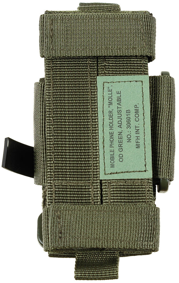 Mobile Phone Holder Military Army Style MOLLE OD Green Adjustable