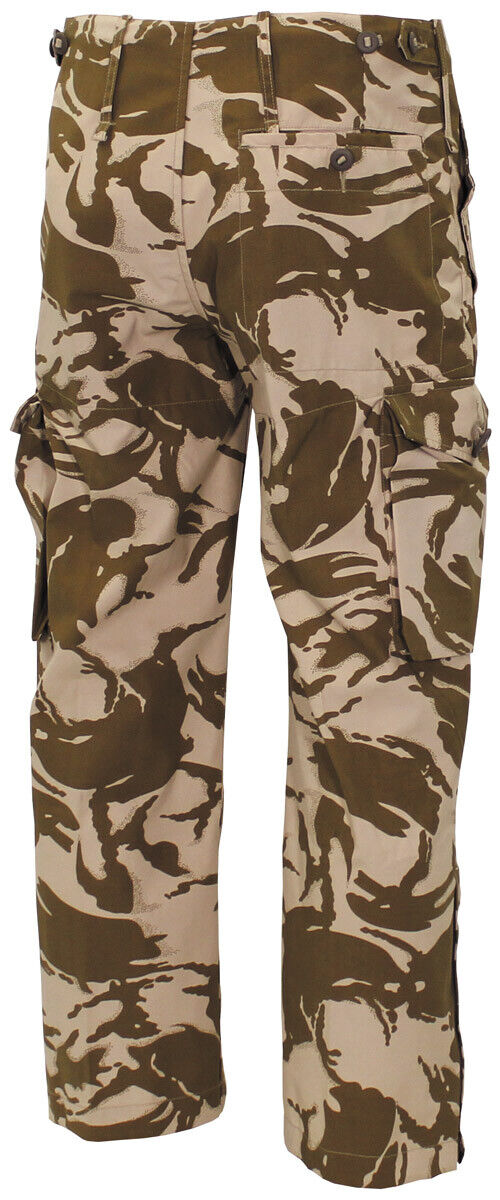 Original British Army GB Field Pants DPM Desert Windproof