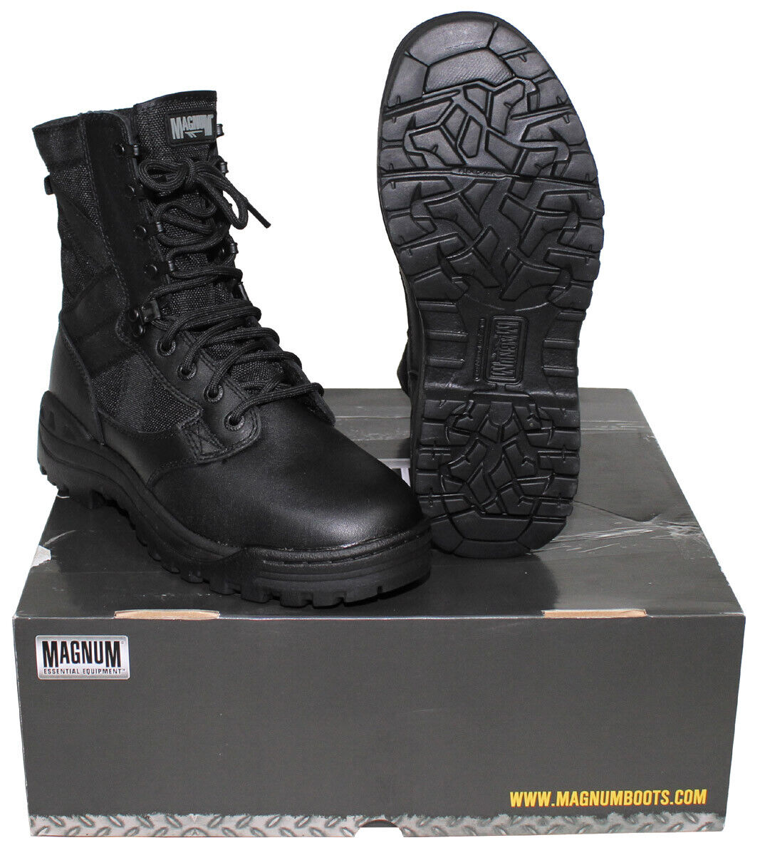 Magnum Scorpion Boots Black Breathable & Quick-Drying Eyelet Lacing Nylon