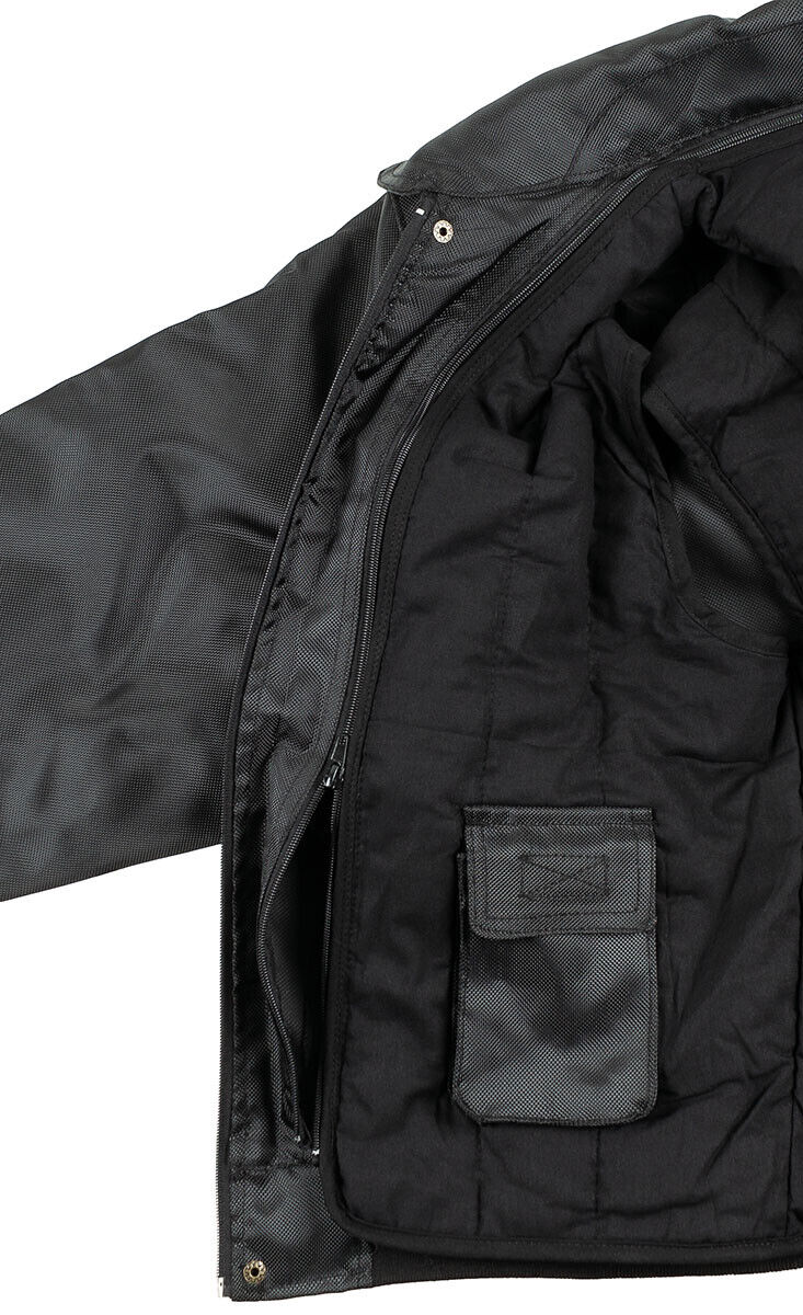 Army Military Jacket Waterproof WIndproof Security Blouson Bomber Jacket Black