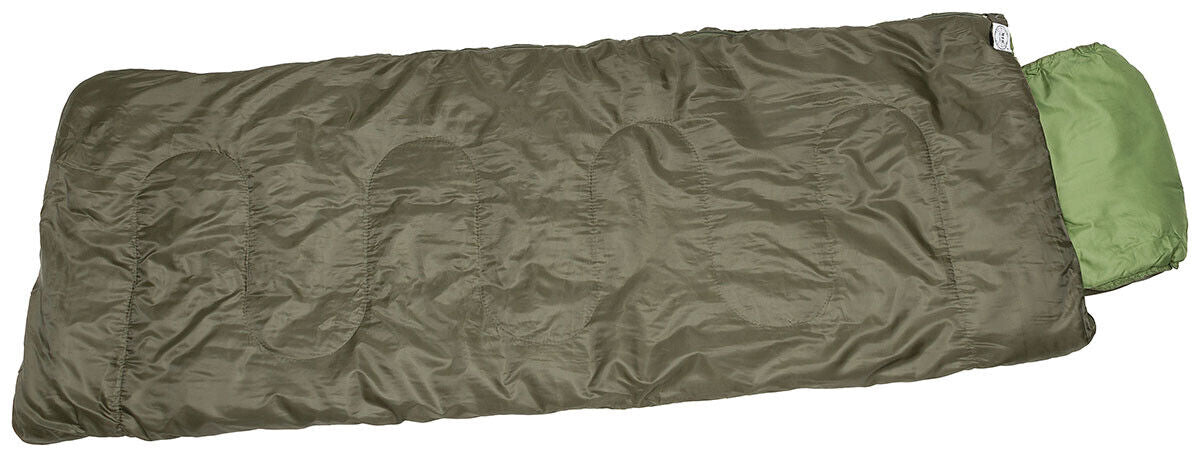 Israeli Pilot's Sleeping Bag OD Green 2-Layer Filling