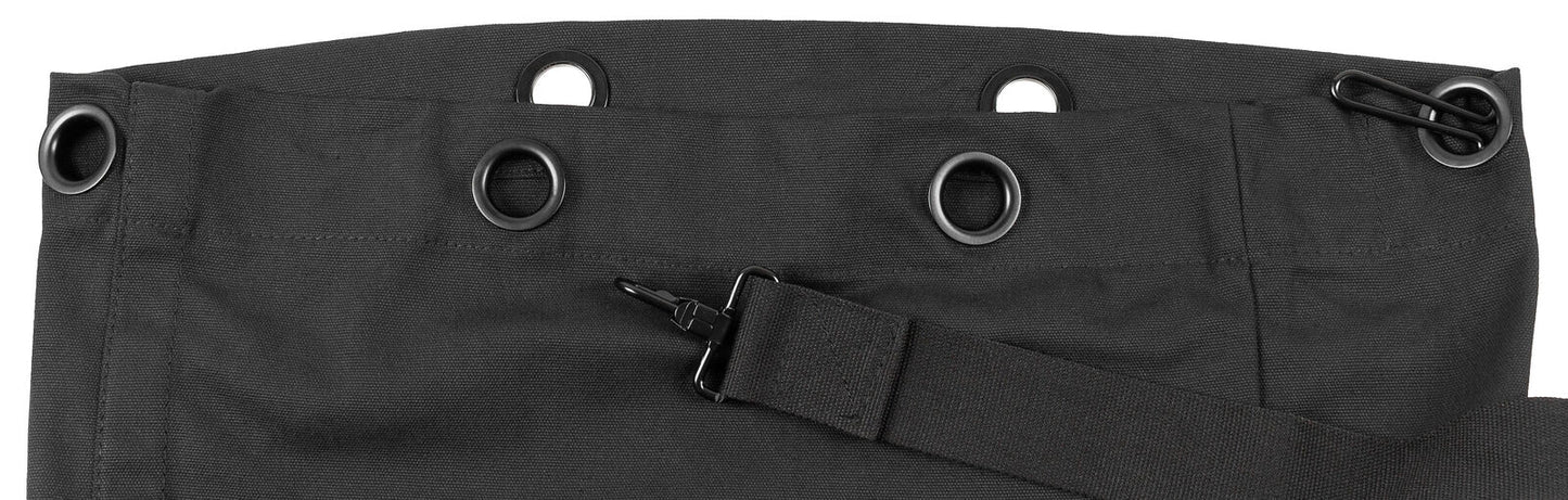 US Army Military Style Duffle Bag With Carrying Strap Black