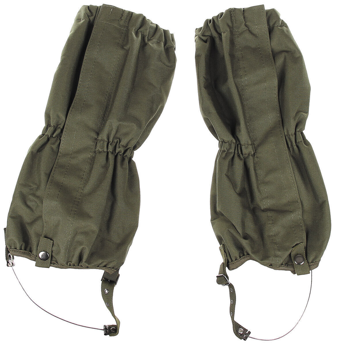 Gaiters Hight Quality Outdoors Durable OD Green With Zip Steel Wire
