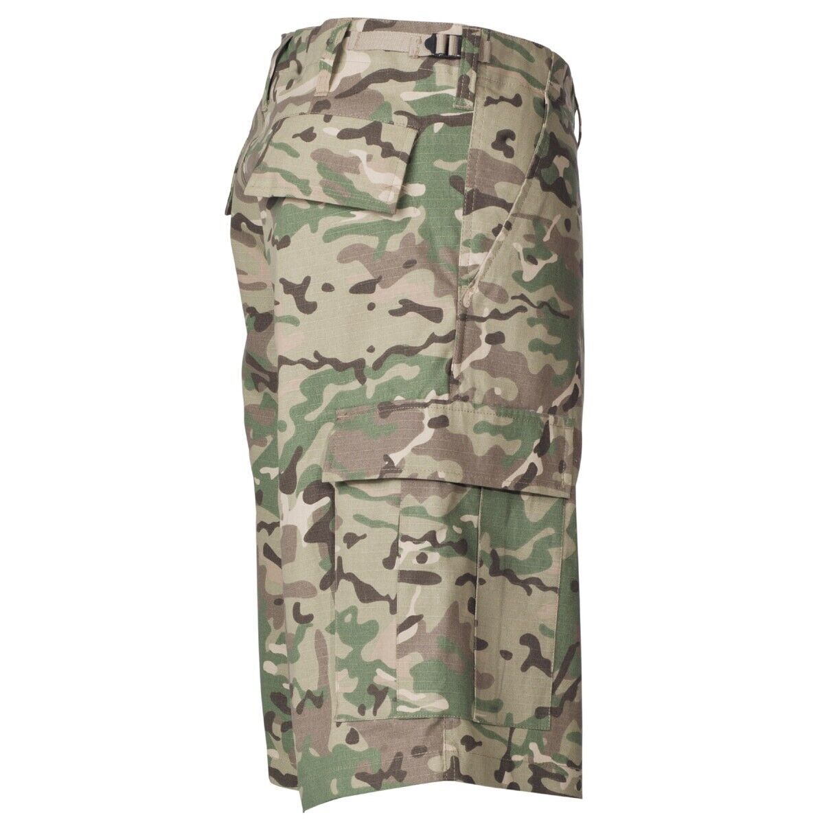 Bermuda Shorts Camo Military Army BDU Leg Pockets Rip Stop Operation Camo