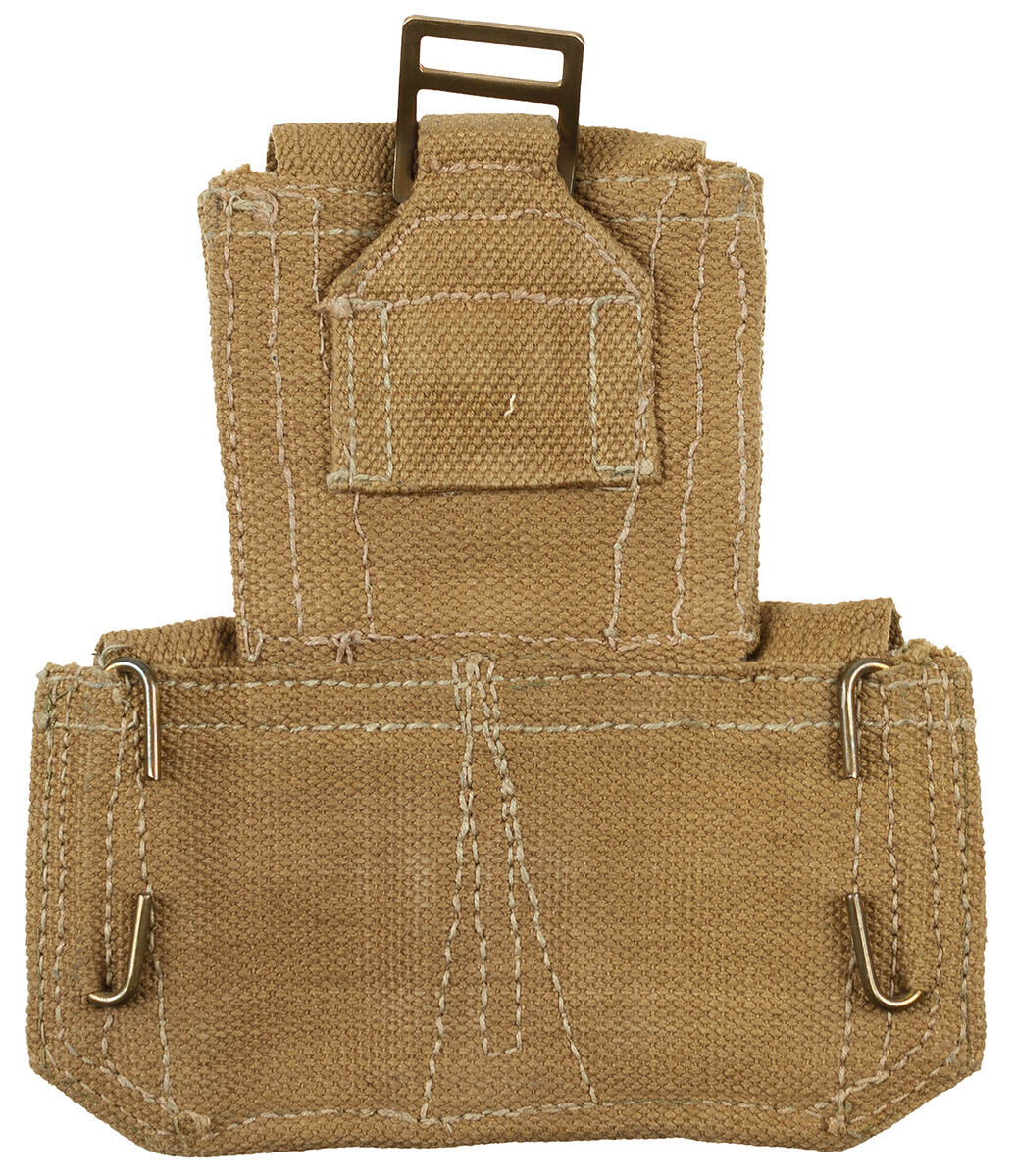Original British Army Military GB Ammo Pouch Khaki Used