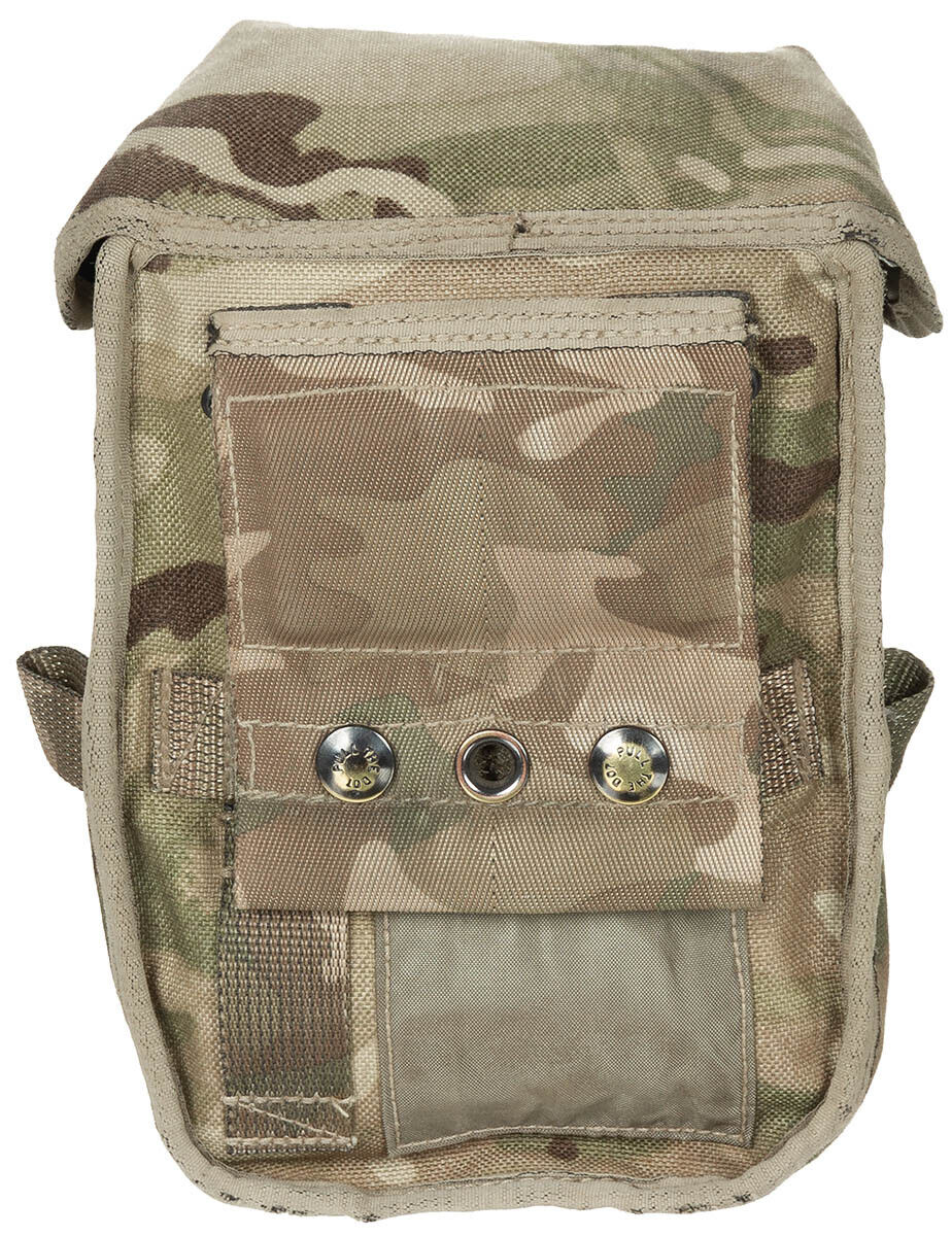 GB Original Military Army Water Canteen Pouch MTP Camo Used
