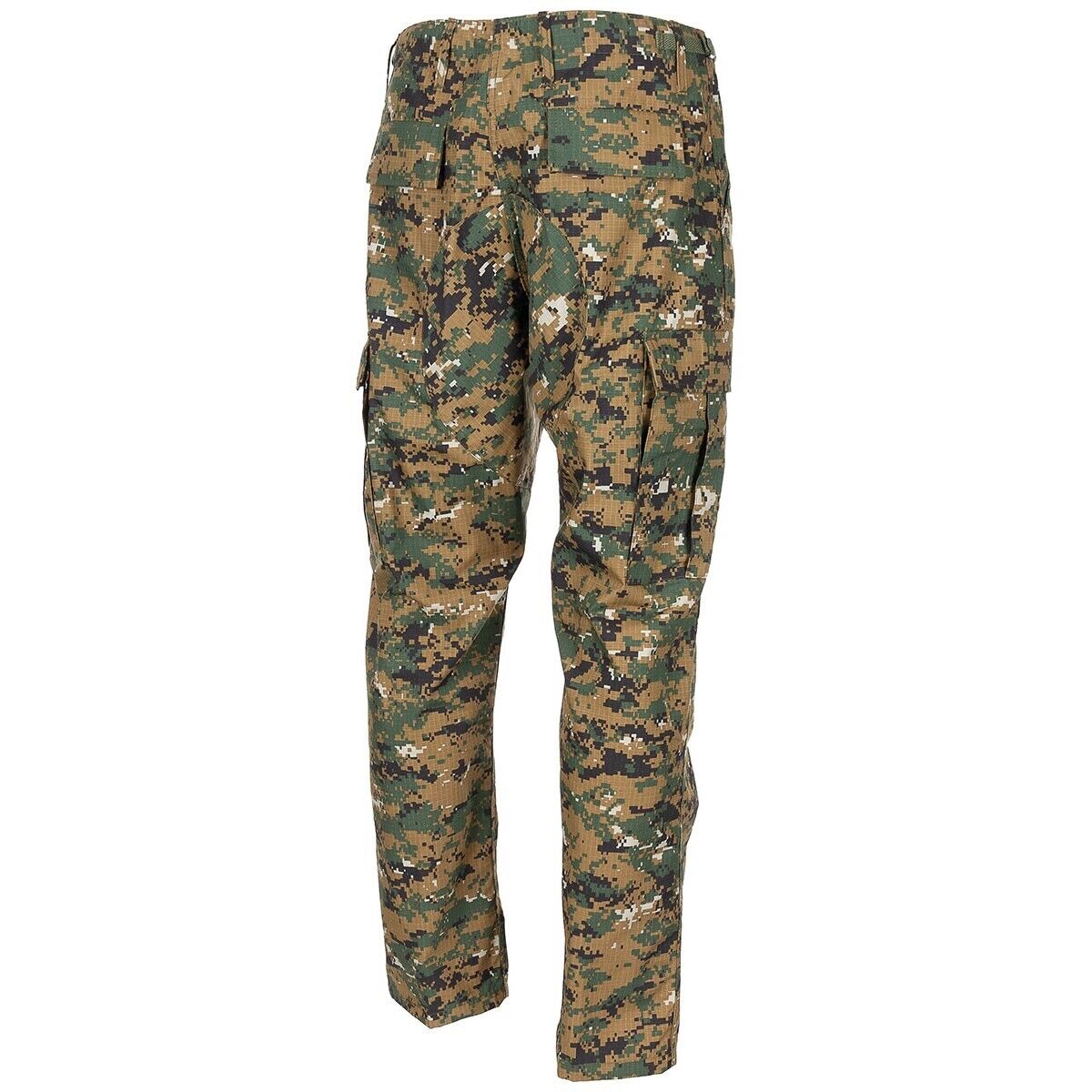 US Army Mens Tactical BDU Pants Military Rip Stop Trousers Digital Woodland