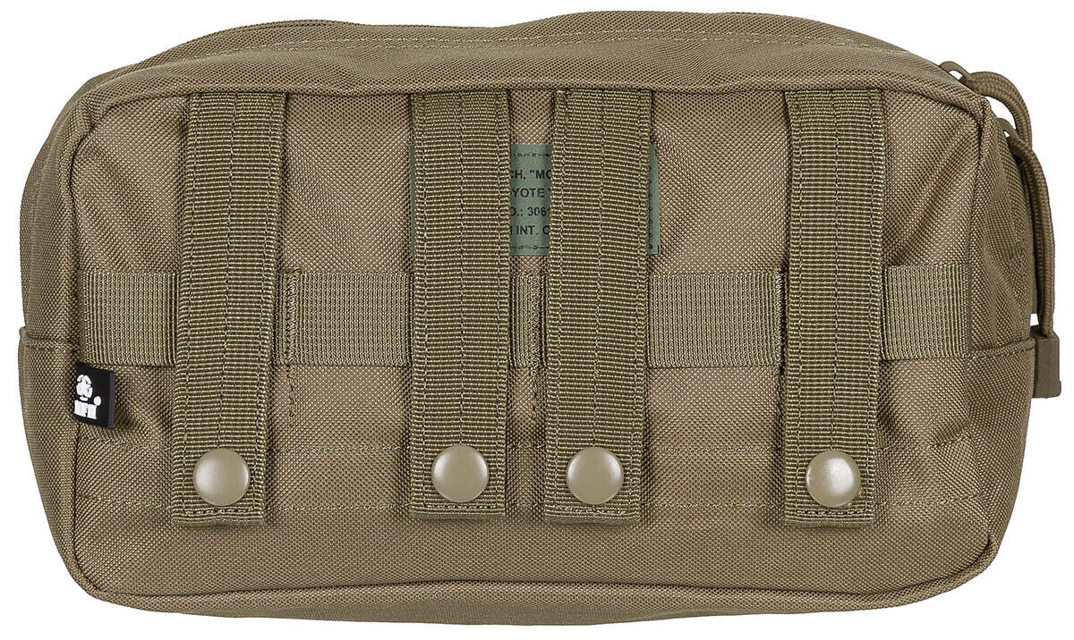 Utility Pouch Military Army Style Combat MOLLE Large Coyote Tan