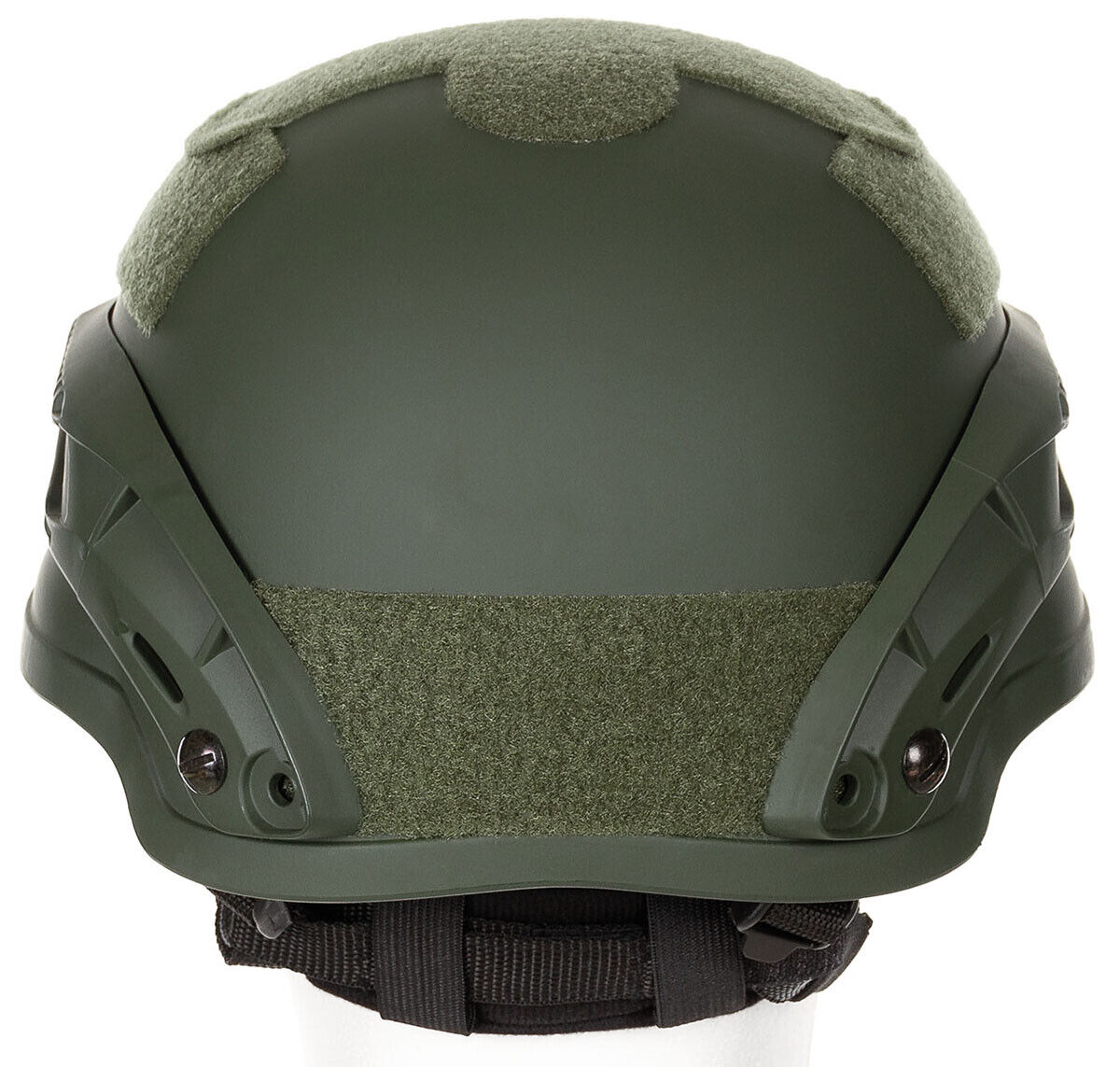 US MICH 2002 Combat Helmet OD Green High-Quality ABS Plastic Adjustable Straps