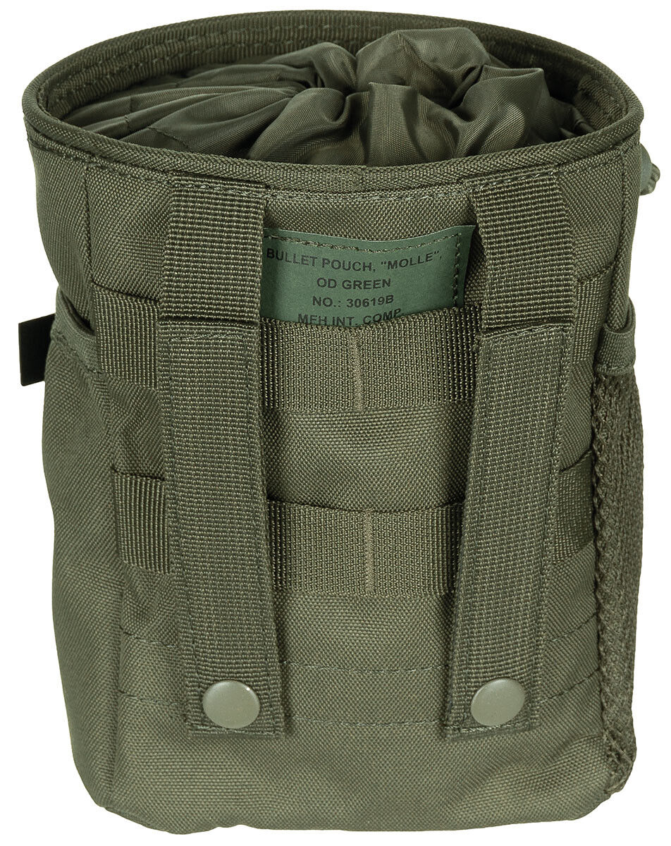Military Army Gear Dump Pouch Outdoor Hunting Lightweight MOLLE OD Green