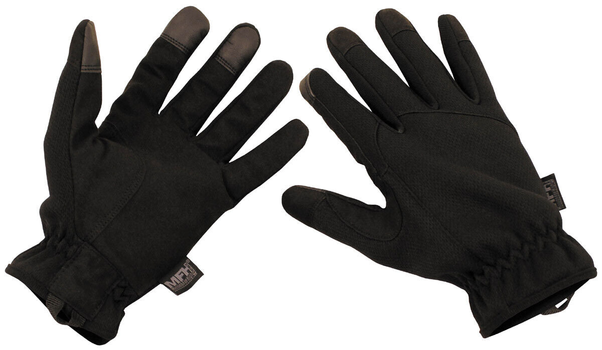 Gloves Tactical Breathable Army Military Lightweight Black