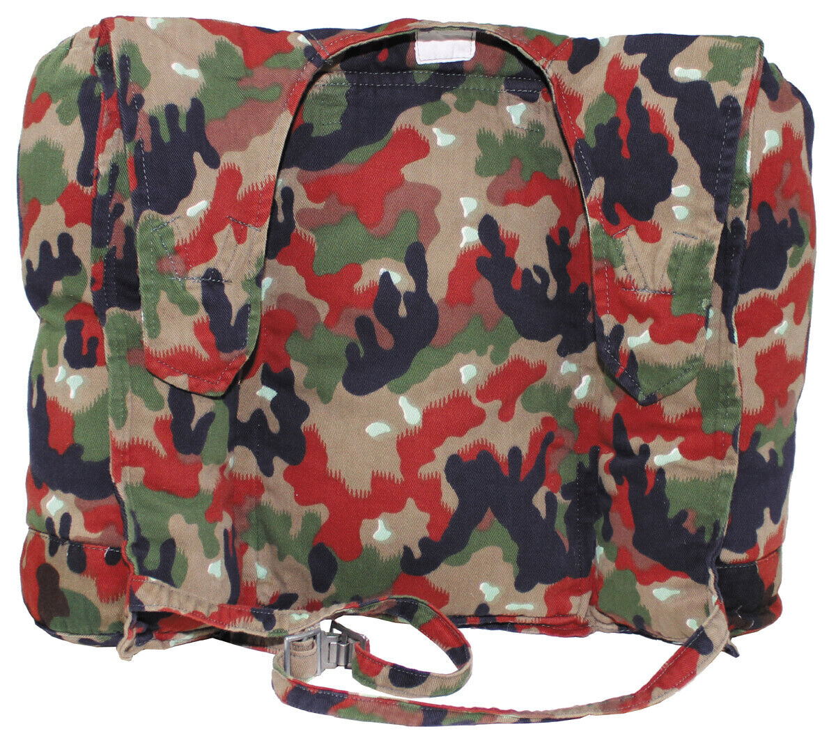 Swiss Original Military Army Combat Backpack Camo Used