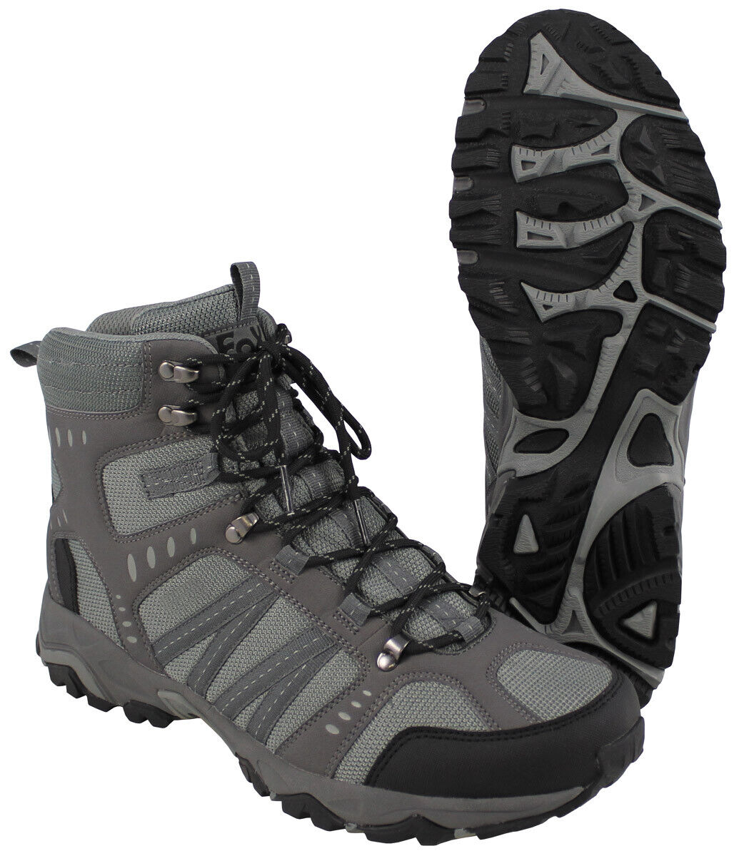 Trekking Shoes Grey Mountain High - Quick-Drying Breathable Military Combat