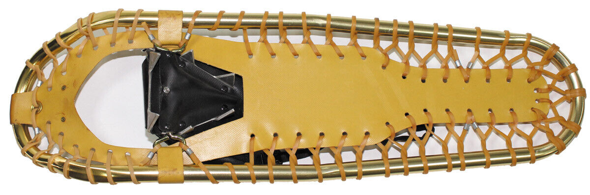 Original US Army Snow Sherpa Shoes With Aluminium Frame L 77cm W 23cm Used