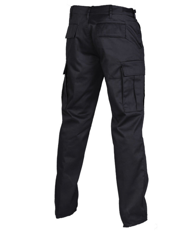 US Army Trousers Rangers Hunting Trekking BDU Military Style Pants Black