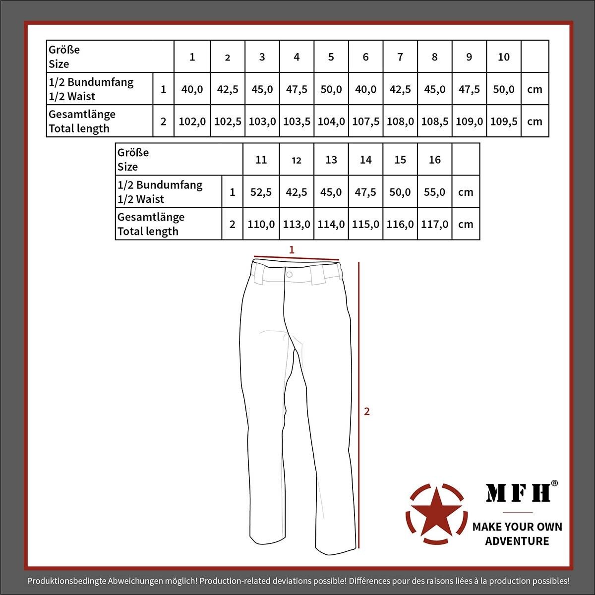 German Military Army Field Cargo Pants 3 Colours Tropical Camo BDU Trousers NEW