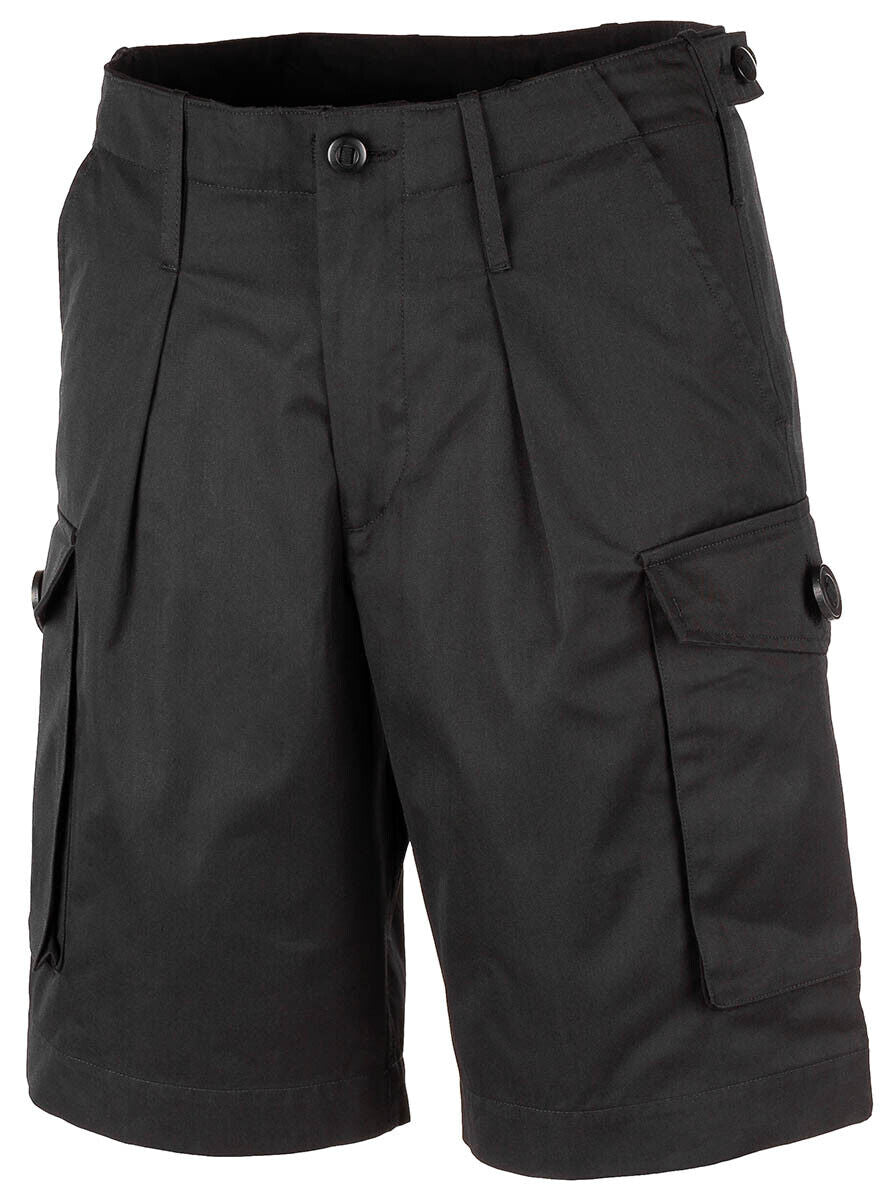 British Army Military Bermudas Shorts Combat Black Leg Pockets