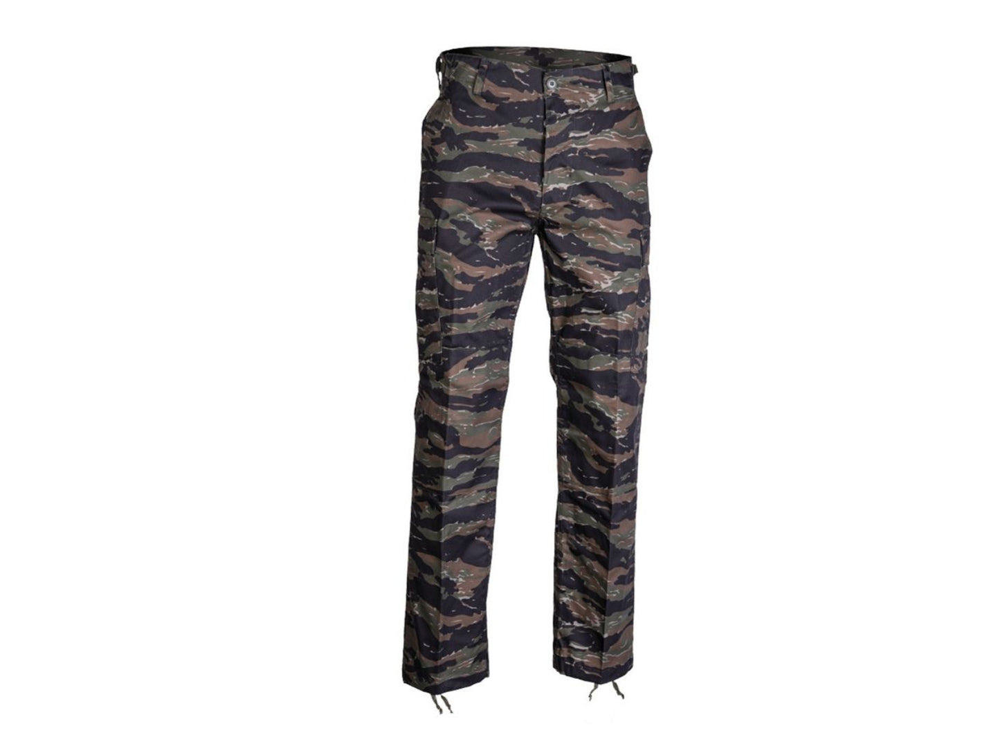 US Army Hunting Camping Trekking BDU Military Style Field Pants Tiger Stripe