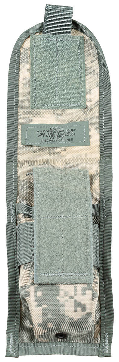 Original US Army Military Mag Pouch M4 AT-Digital Molle II ca.20x7.5x5cm