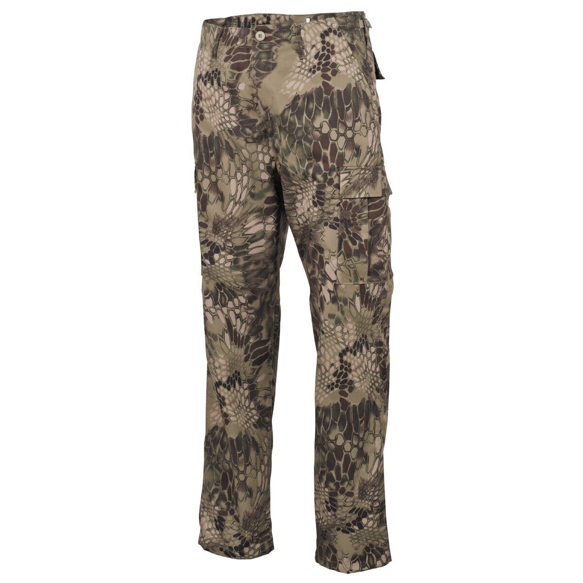 US Combat Battle Trousers BDU Snake FG Men's Trousers Army Hunting MFH Camo