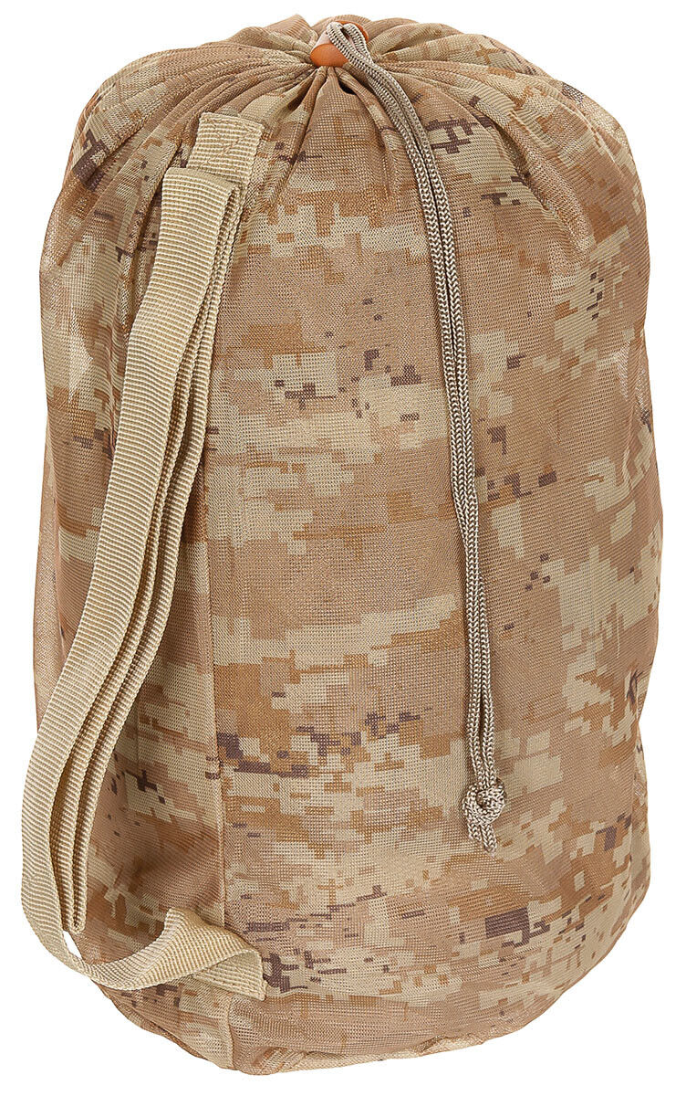 Military Outdoor Camo Parka Hunting Ghillie Jacket Desert with Bag