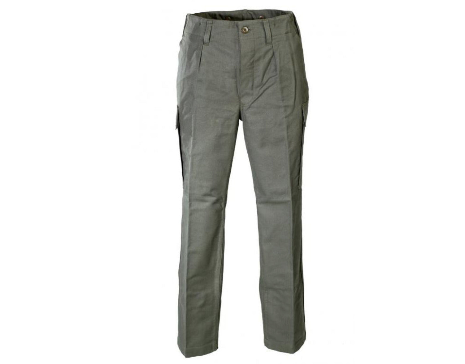 Original German Army Field Pants Bundeswehr Moleskin Trousers Genuine OD Green