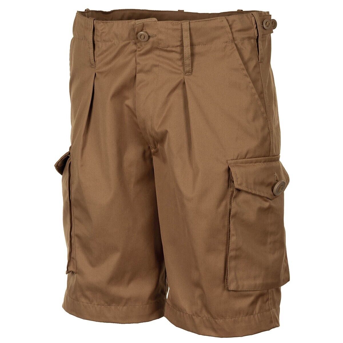 British Army Military Bermudas Shorts Combat Leg Pockets Coyote Tan